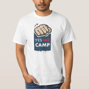 Camiseta Acampamos sí revolución del lema