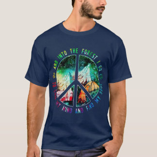 Camiseta Acampando, caminando y dentro del bosque, pierdo m