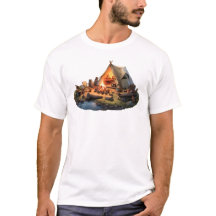 Acampando con seres queridos