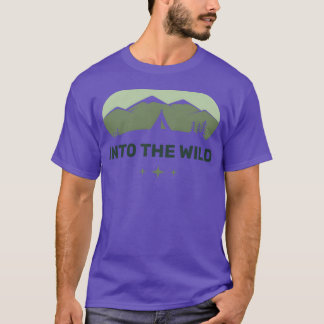 Camiseta Acampando en la naturaleza
