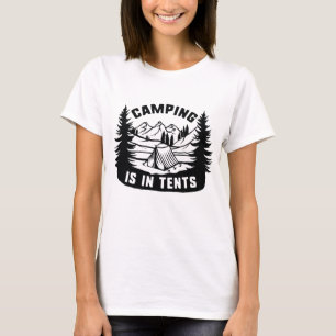 Camiseta Acampar Es En Carpas