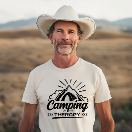 Camiseta Acampar es mi terapia