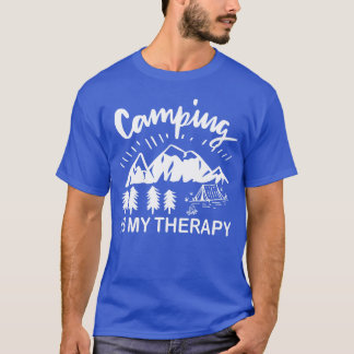 Camiseta Acampar es mi terapia Acampar
