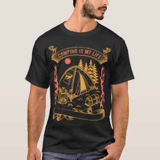 Camiseta Acampar Es Mi Vida