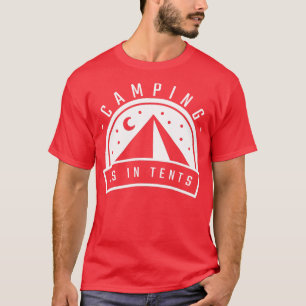Camiseta Acampar Está En Toldos 6