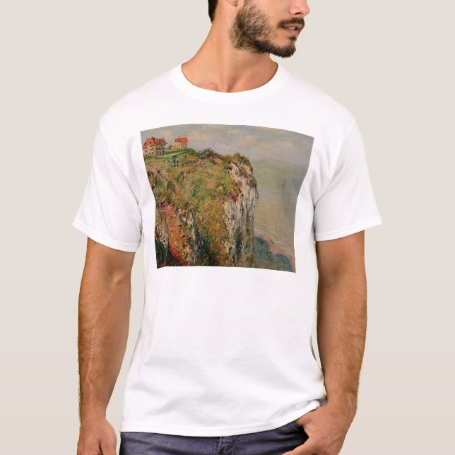 Camiseta Acantilado de Claude Monet el | en Dieppe, 1882 (Anverso)