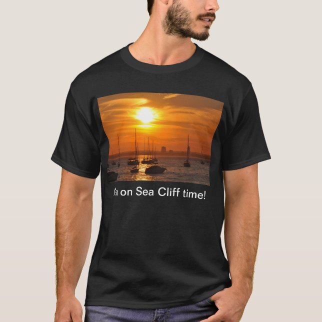 Camiseta Acantilado NY del mar (Anverso)