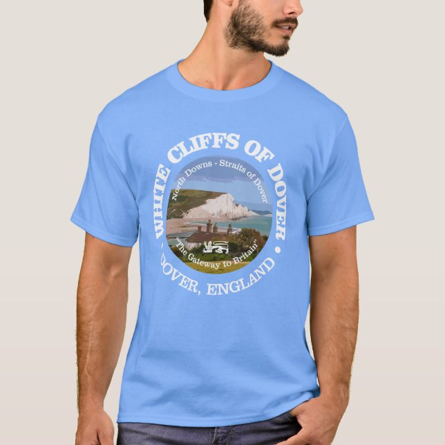 Camiseta Acantilados blancos de Dover (rd) (Anverso)