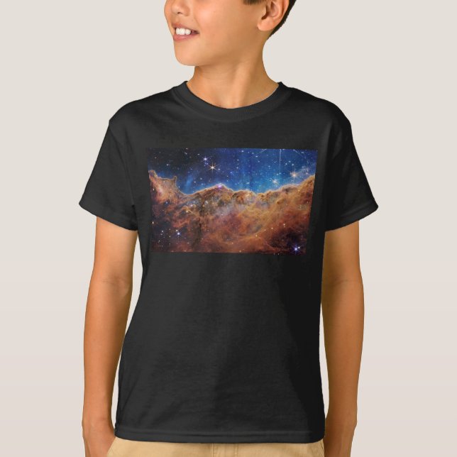 Camiseta Acantilados Cósmicos Nebulosa Carina Telescopio Es (Anverso)