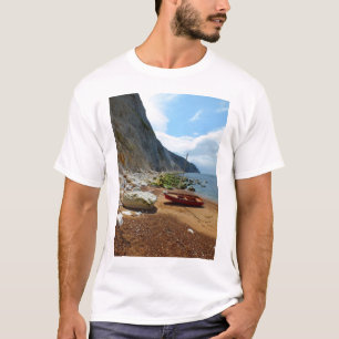 Camiseta Acantilados de Chalk en la bahía de Alum