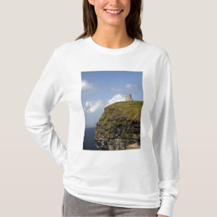 Camiseta Acantilados escénicos de Moher y Torre de O'Brien.