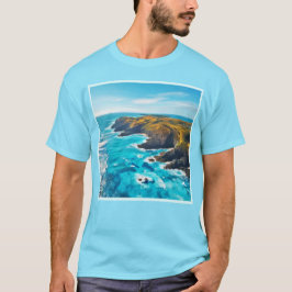 Camiseta Acantilados oceánicos: costa salvaje