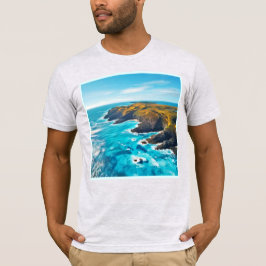 Camiseta Acantilados oceánicos: costa salvaje