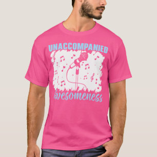 Camiseta Acapella Cantando Instructor Música Voz Cantar