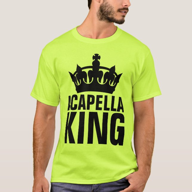 CAMISETA ACAPELLA KING T-SHIRTS (Anverso)