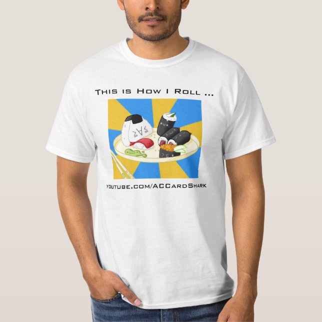 Camiseta ACCardShark - éste es cómo ruedo (Anverso)