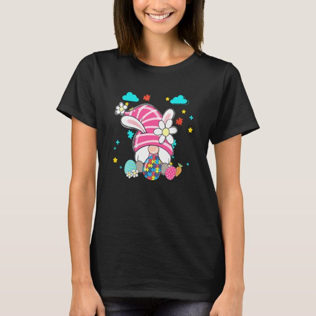 Camiseta Accept Understand Love Gnome Autism Awareness East (Anverso)
