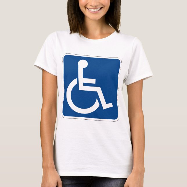 Camiseta Accesible para discapacitados (Anverso)