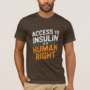 Camiseta Acceso a la insulina