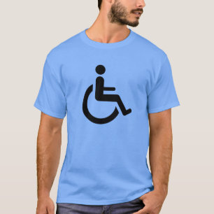 Camiseta Acceso de la silla de ruedas - símbolo de la sill