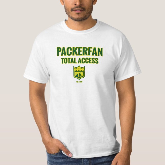 Camiseta Acceso total de Packerfan (clásico) (Anverso)