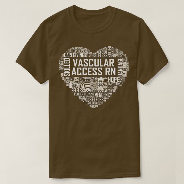 Camiseta Acceso vascular RN (Diseño del anverso)