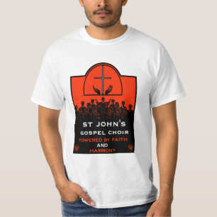 Camiseta Accesorio de Iglesia Coro de Evangelio