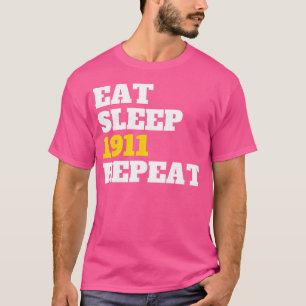 Camiseta Accesorios 1911 Come Duerme Repite Disparo Deporti