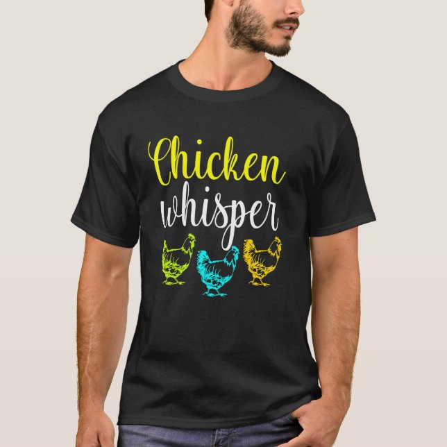Camiseta Accesorios de fiesta Chicken Whisper Cotización (Anverso)