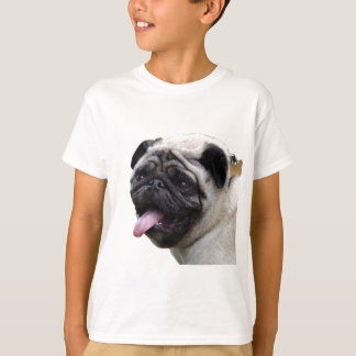 Camiseta Accesorios de fotos Pug en blanco para manipular, 