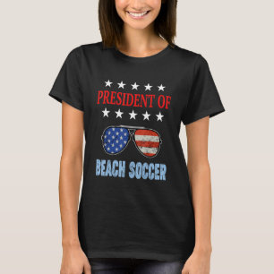Camiseta Accesorios De Fútbol Playa De Estados Unidos