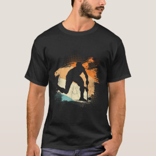 Camiseta Accesorios de Hockey sobre Césped Retro Amante del