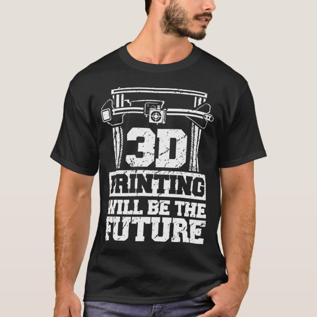 Camiseta Accesorios de impresora 3D fabricante aditivo de i (Anverso)