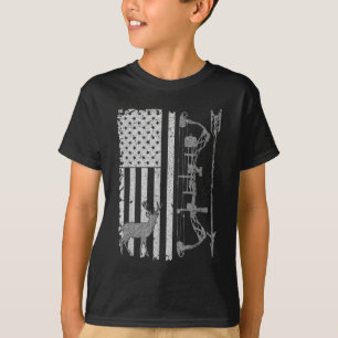Camiseta Accesorios de la bandera de caza de venados nortea