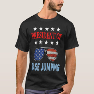 Camiseta Accesorios de Salto Base EE.UU. Salto de Salto de