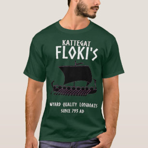Camiseta Accesorios de Viking Kattegat Floki amp para Vikin