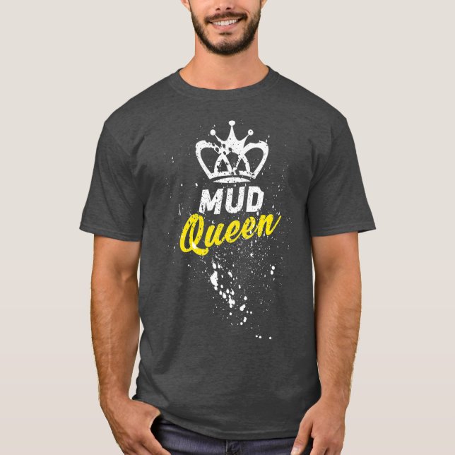 Camiseta Accesorios divertidos de la reina del barro para h (Anverso)