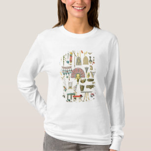 Camiseta Accesorios egipcios, del 'der Voelker de Trachten