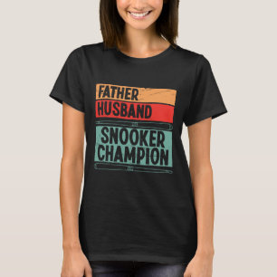 Camiseta Accesorios Para Adultos Padre Husnd Snooker C