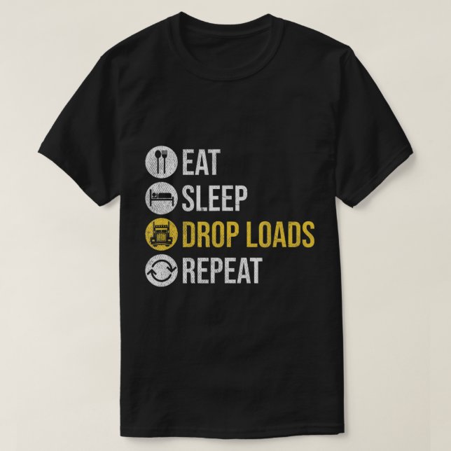 Camiseta Accesorios para camioneros para conductores de cam (Diseño del anverso)