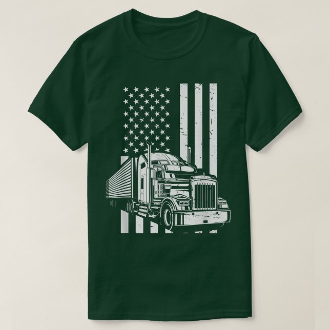 Camiseta Accesorios para camioneros para conductores de cam (Diseño del anverso)