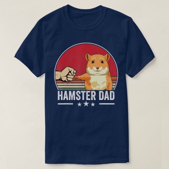 Camiseta Accesorios para dueños de Hamster Dad (Diseño del anverso)