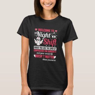 Camiseta Accesorios para equipos de mudanza nocturna Hemato