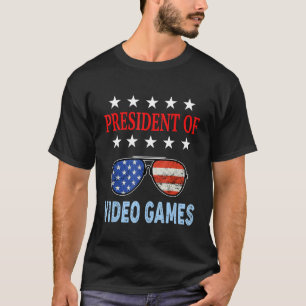 Camiseta Accesorios para videojuegos Bandera de Estados Uni