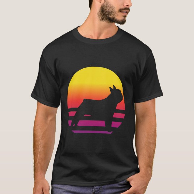 Camiseta Accesorios Ropa de perro Bulldog francés (Anverso)