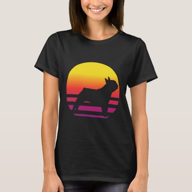 Camiseta Accesorios Ropa de perro Bulldog francés (Anverso)