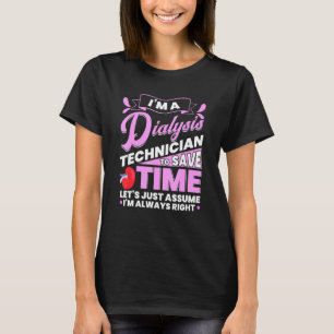 Camiseta Accesorios técnicos para diálisis Tecnología Tecno