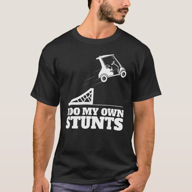 Camiseta Accidente De Carro De Golf Hago Mi Propio Viento D (Anverso)