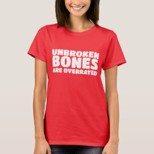 Camiseta accidente de huesos rotos