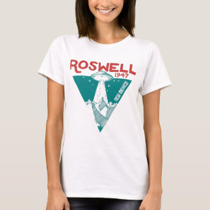 Camiseta Accidente de Roswell en el nuevo méxico de 1947